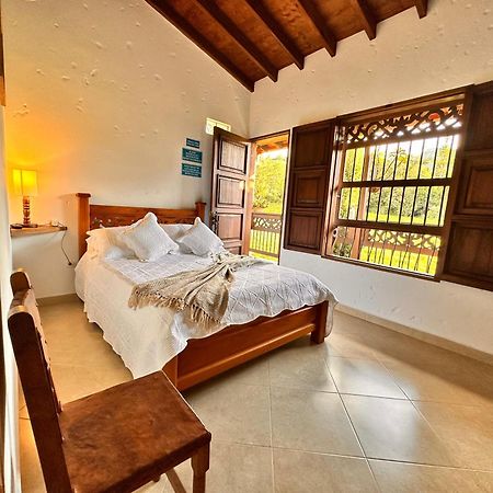 Casa Hotel Porton Campestre Jardín Extérieur photo