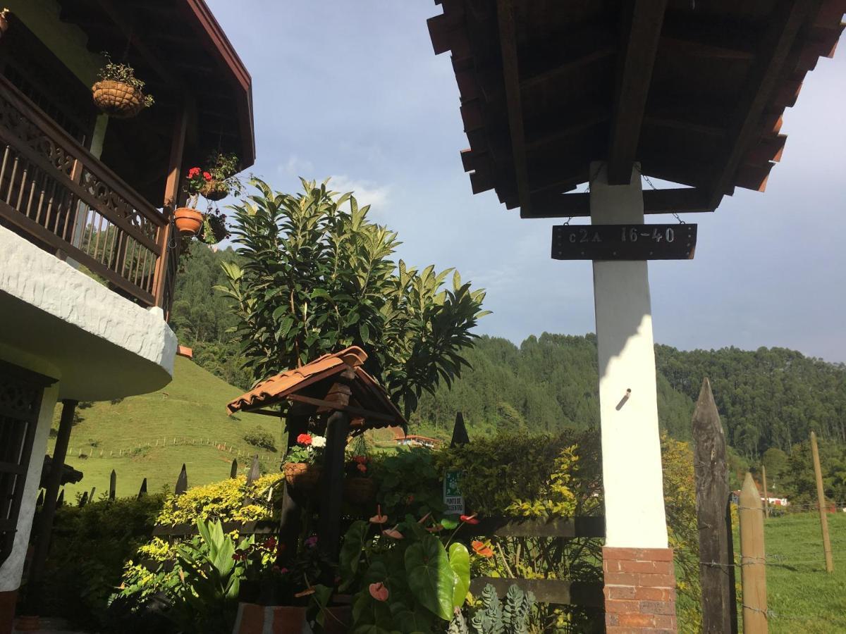 Casa Hotel Porton Campestre Jardín Extérieur photo