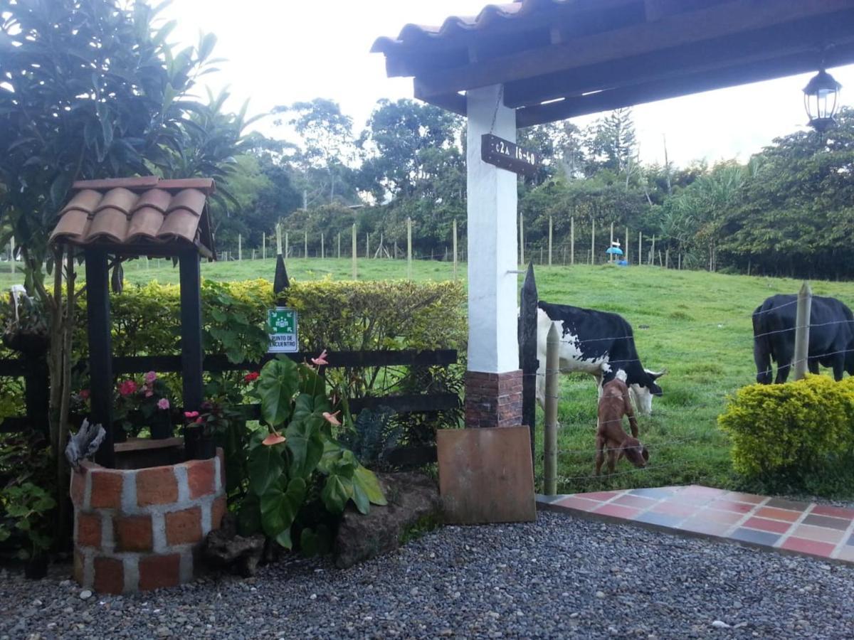 Casa Hotel Porton Campestre Jardín Extérieur photo