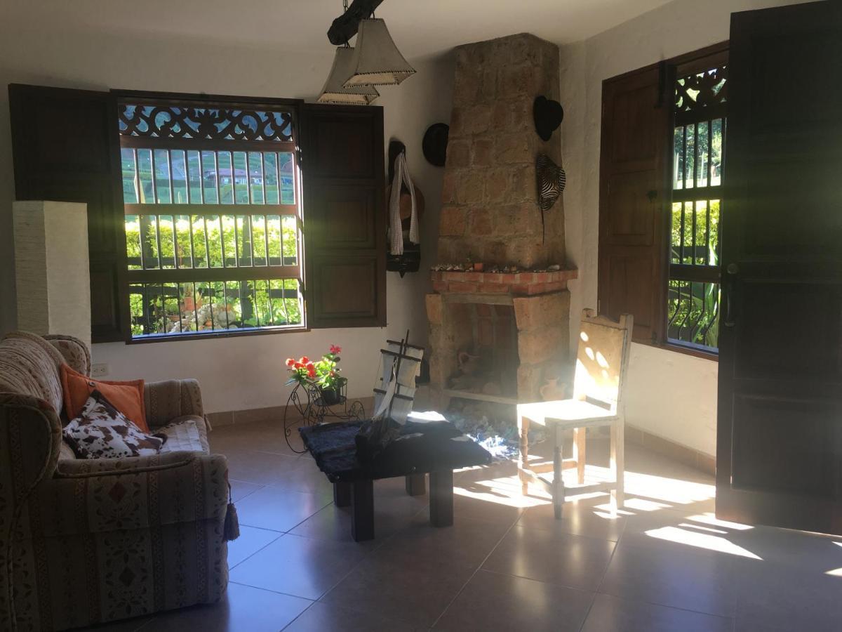 Casa Hotel Porton Campestre Jardín Extérieur photo